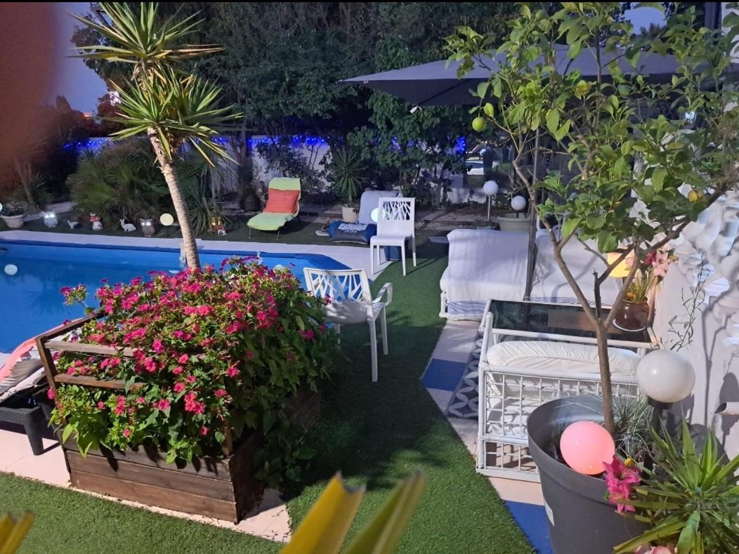 Pérols Suite-Junior -Villa Helene - Montpellier Sud - Aeroport- Piscine Privee-2Mn Des Plages מראה חיצוני תמונה